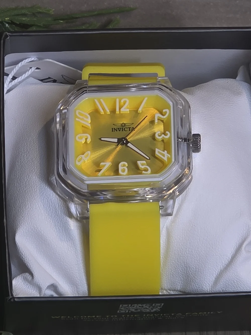 Invicta Celestial Scalenon Unisex Watch - 39mm, Yellow